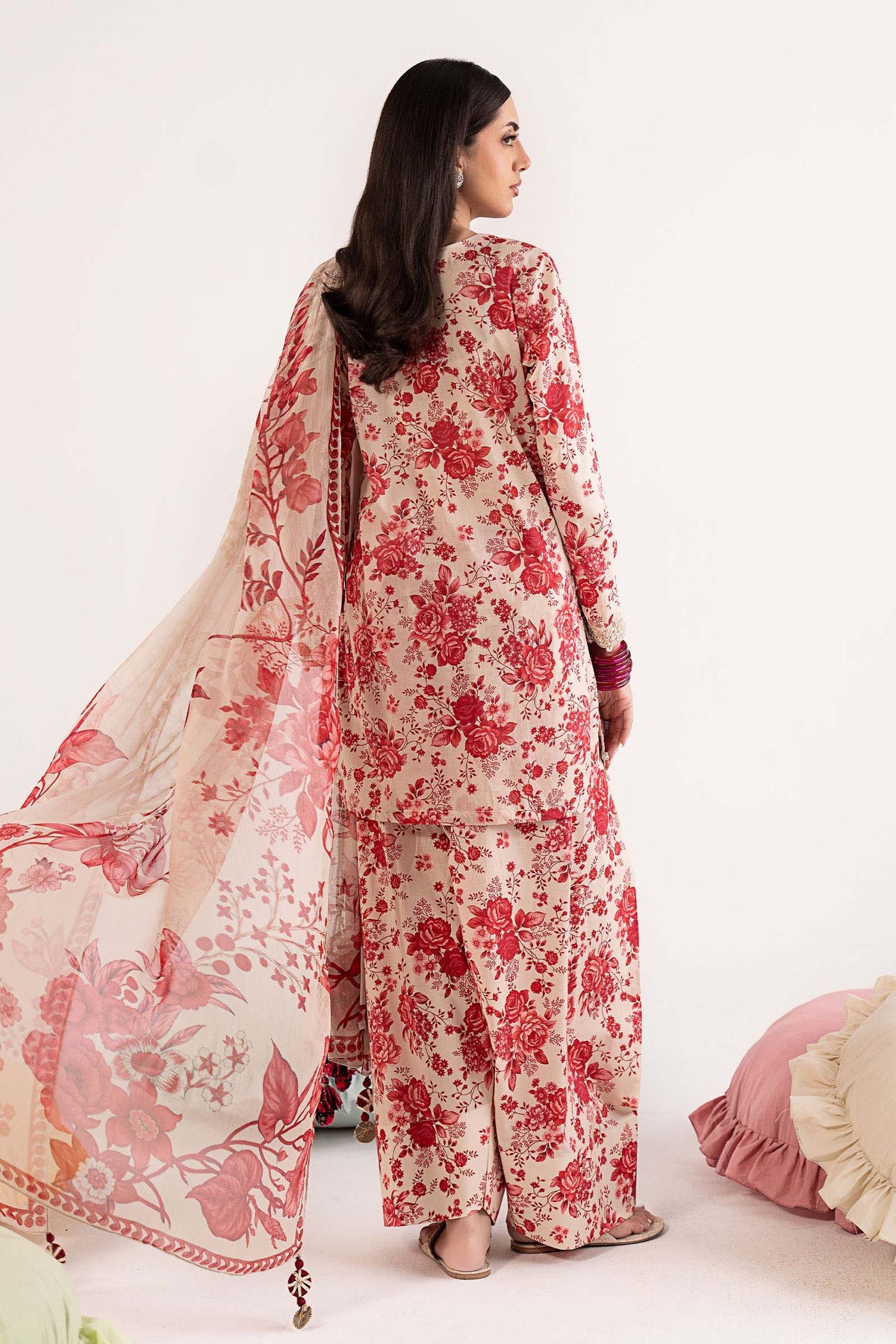 Maria B | Luxury Pret Pre Fall | DW-PF25-63R1-Pink, image 2