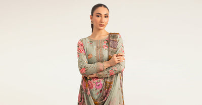 Maria B | Luxury Pret Pre Fall | DW-PF26-10-Green