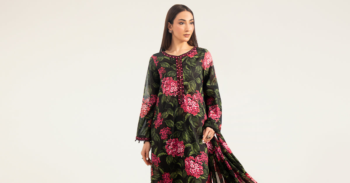 Maria B | Luxury Pret Pre Fall | DW-PF26-15-Black, image 5