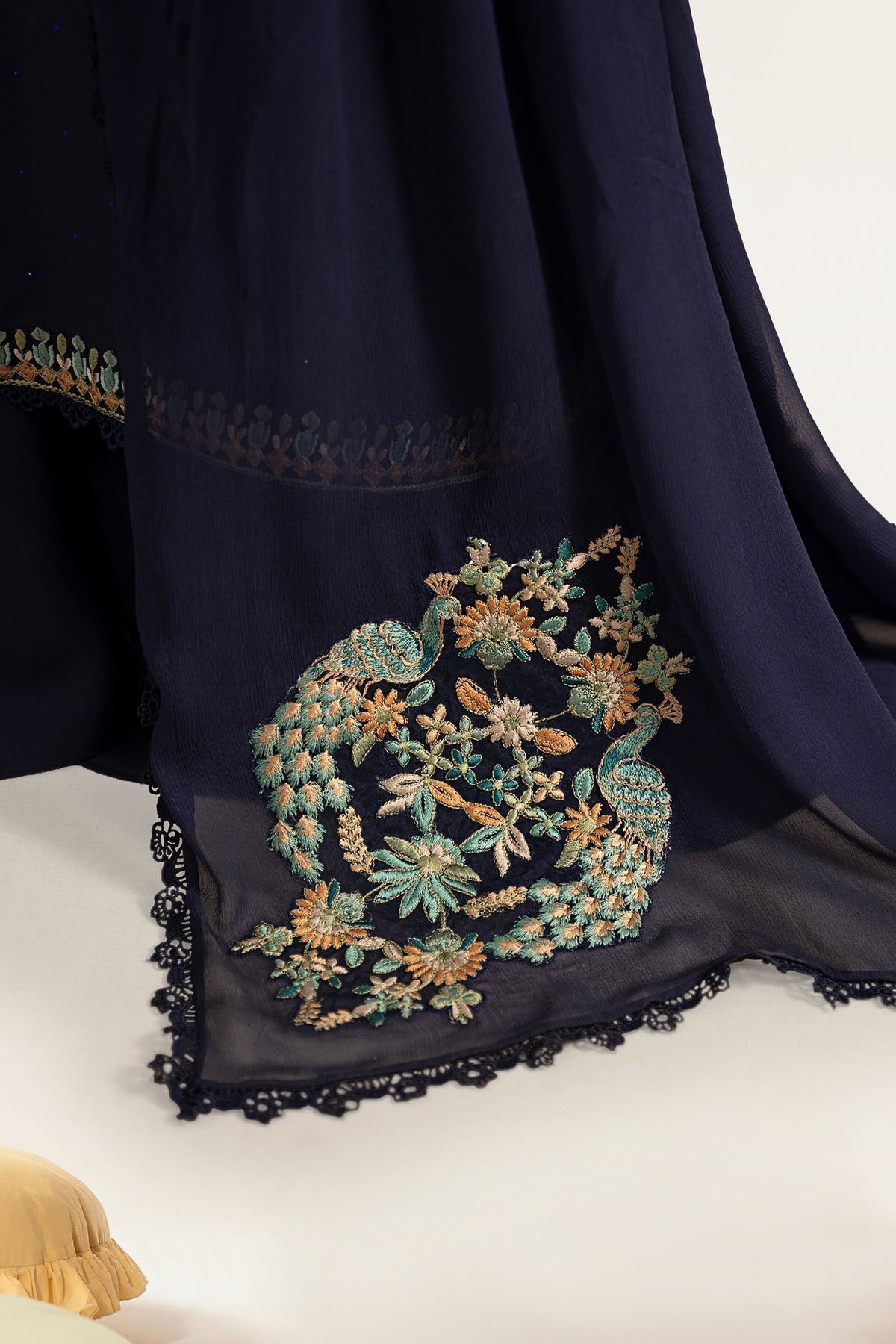 Maria B | Luxury Pret Pre Fall | DW-PF26-19-Blue, image 4