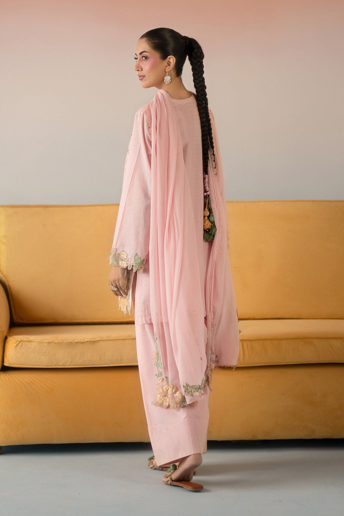 Maria B | Luxury Pret Pre Fall | DW-PF26-20-Light Pink, image 2