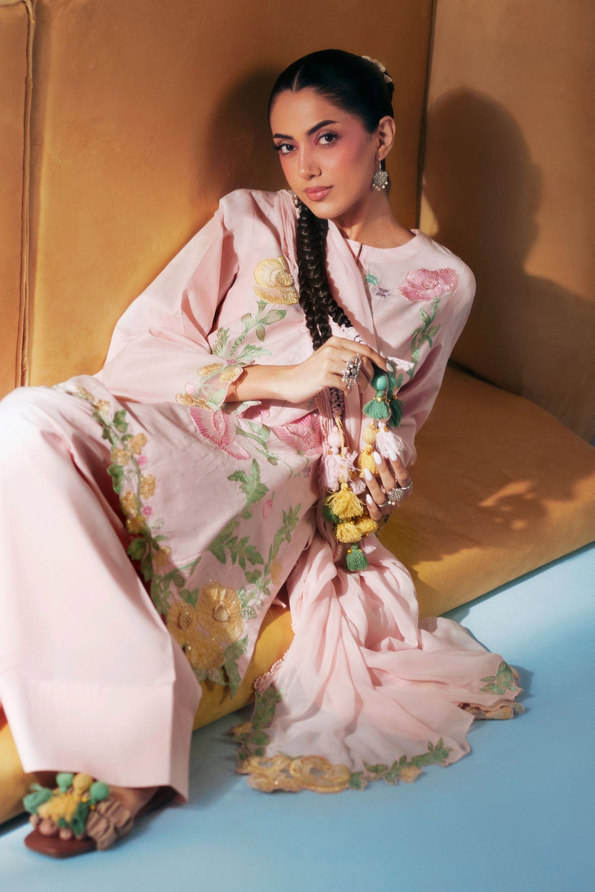 Maria B | Luxury Pret Pre Fall | DW-PF26-20-Light Pink, image 3