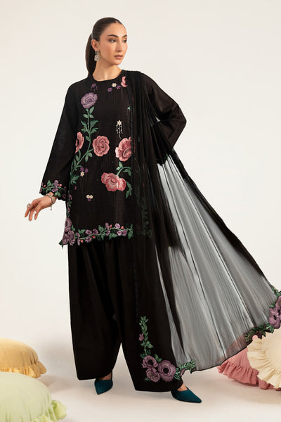 Maria B | Luxury Pret Pre Fall | DW-PF26-20-Black