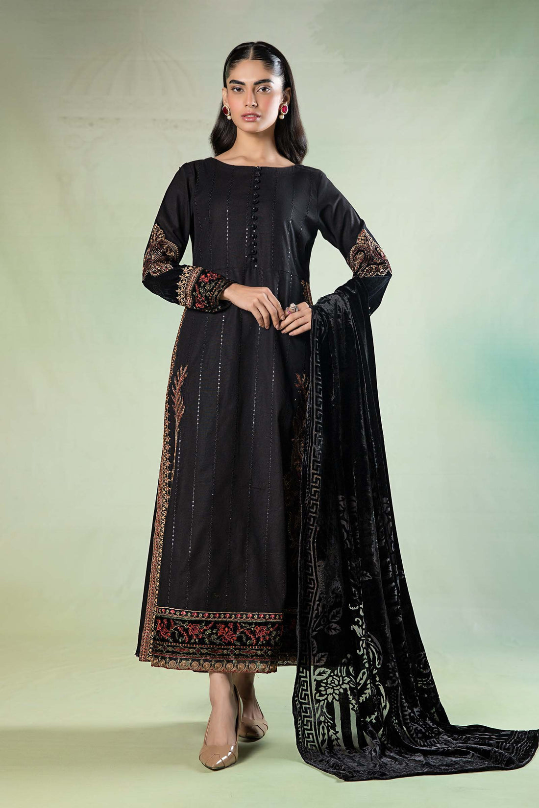 Maira B | Ready to Wear | DW-W24-146 -  Maria B Luxury Pret -  House of Maryam