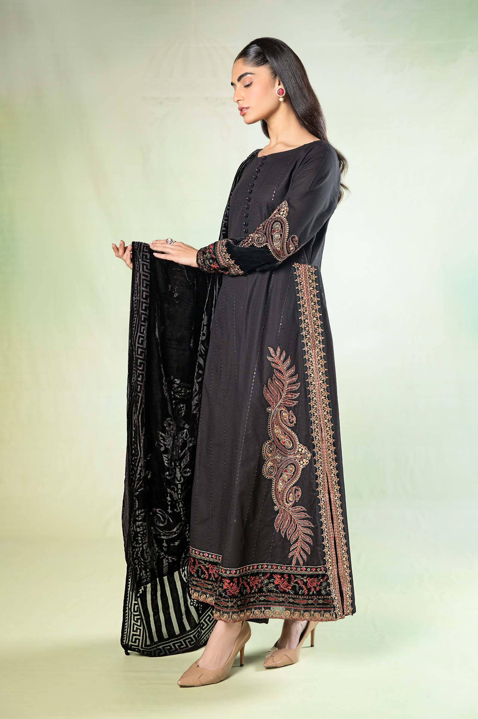 Maira B | Ready to Wear | DW-W24-146 -  Maria B Luxury Pret -  House of Maryam