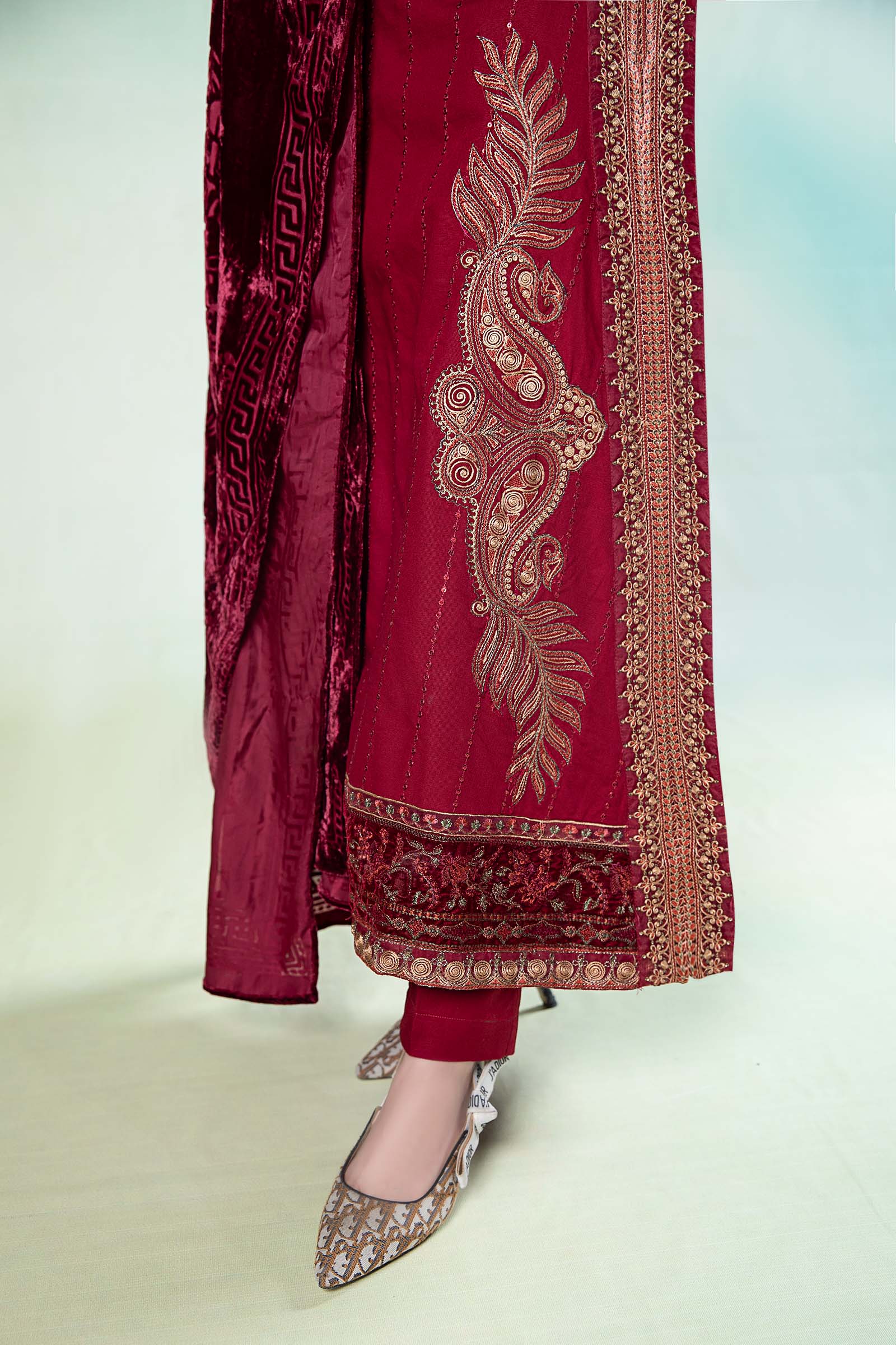 Maira B | Ready to Wear | DW-W24-146 -  Maria B Luxury Pret -  House of Maryam