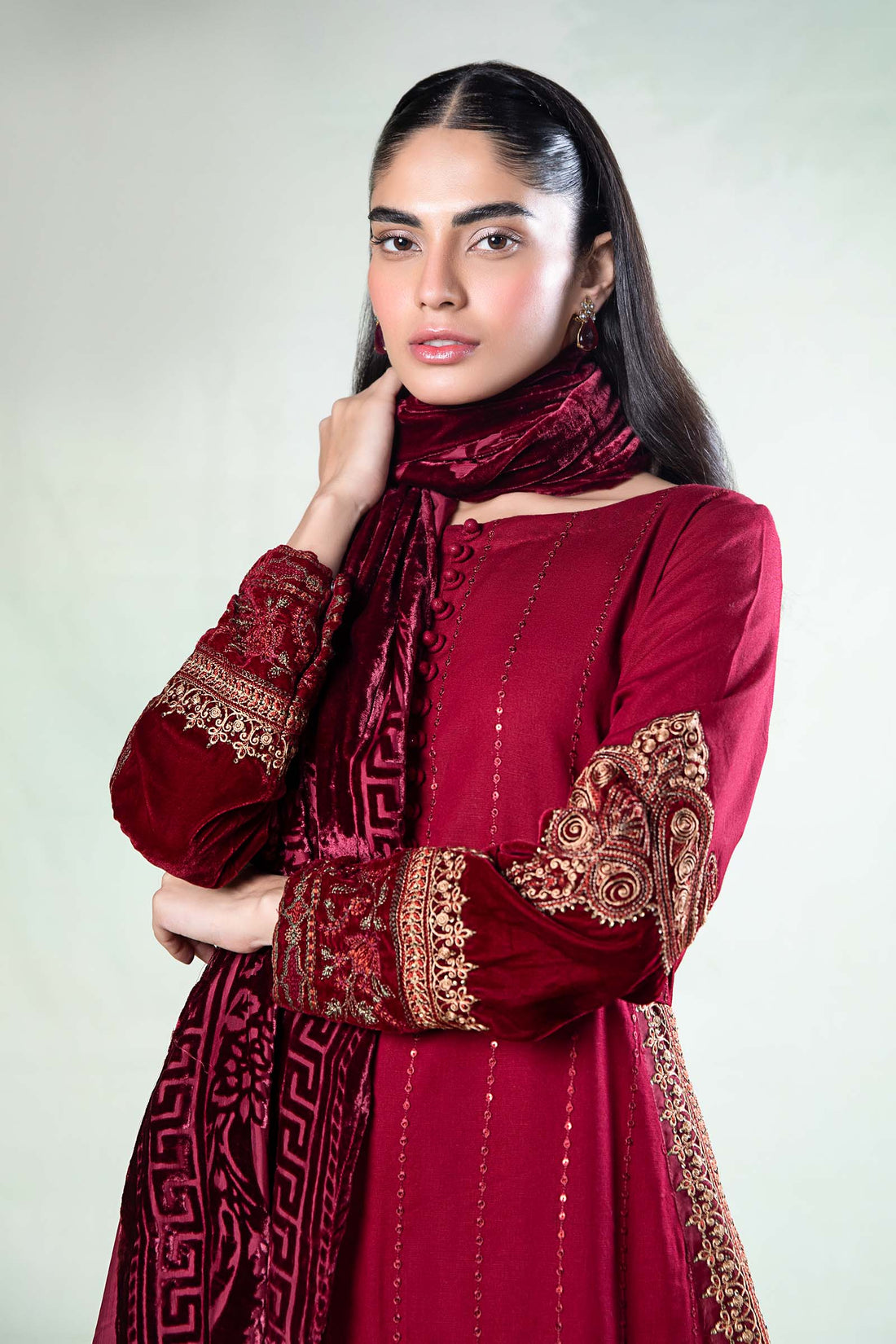 Maira B | Ready to Wear | DW-W24-146 -  Maria B Luxury Pret -  House of Maryam
