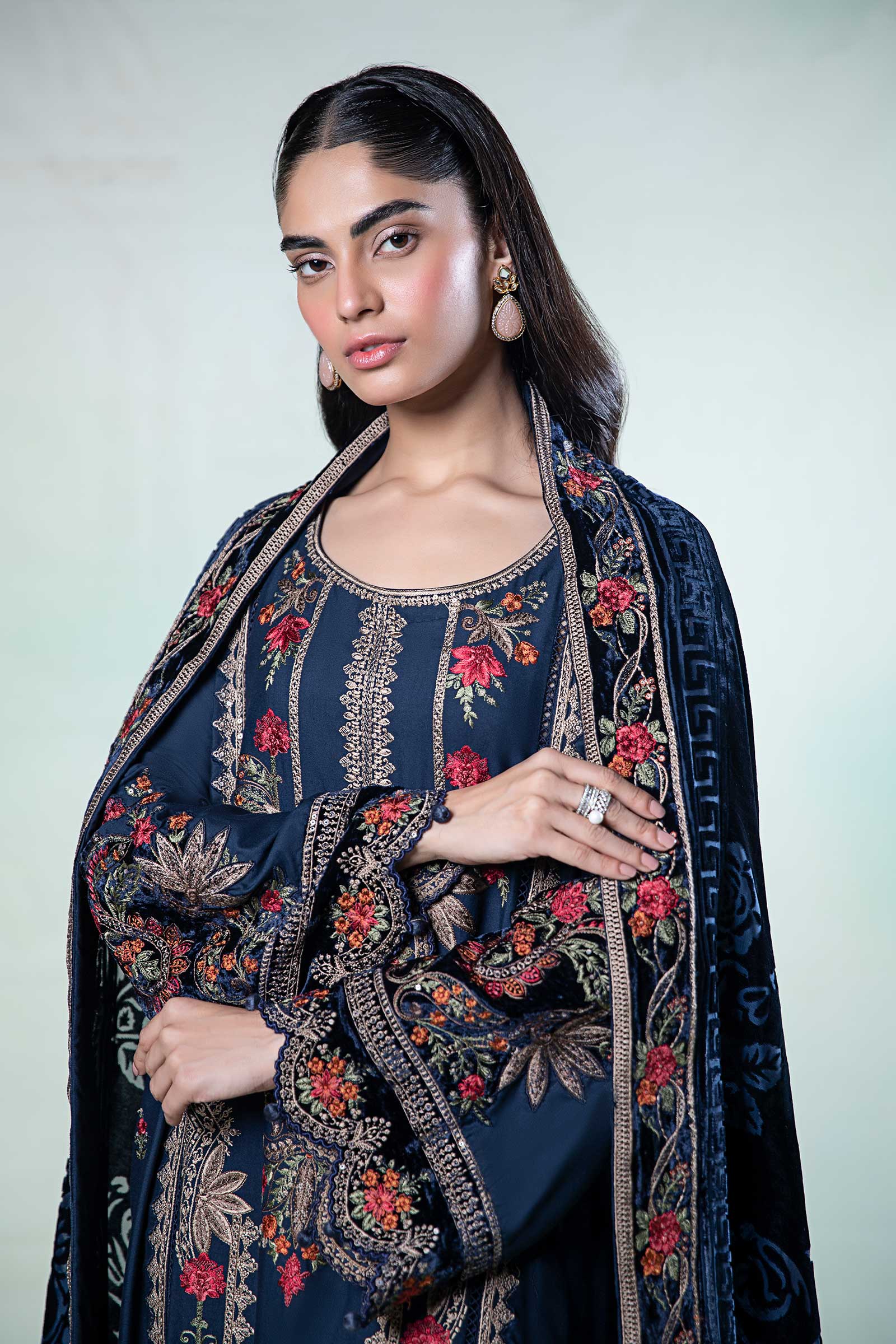 Maira B | Ready to Wear | DW-W24-16 -  Maria B Luxury Pret -  House of Maryam