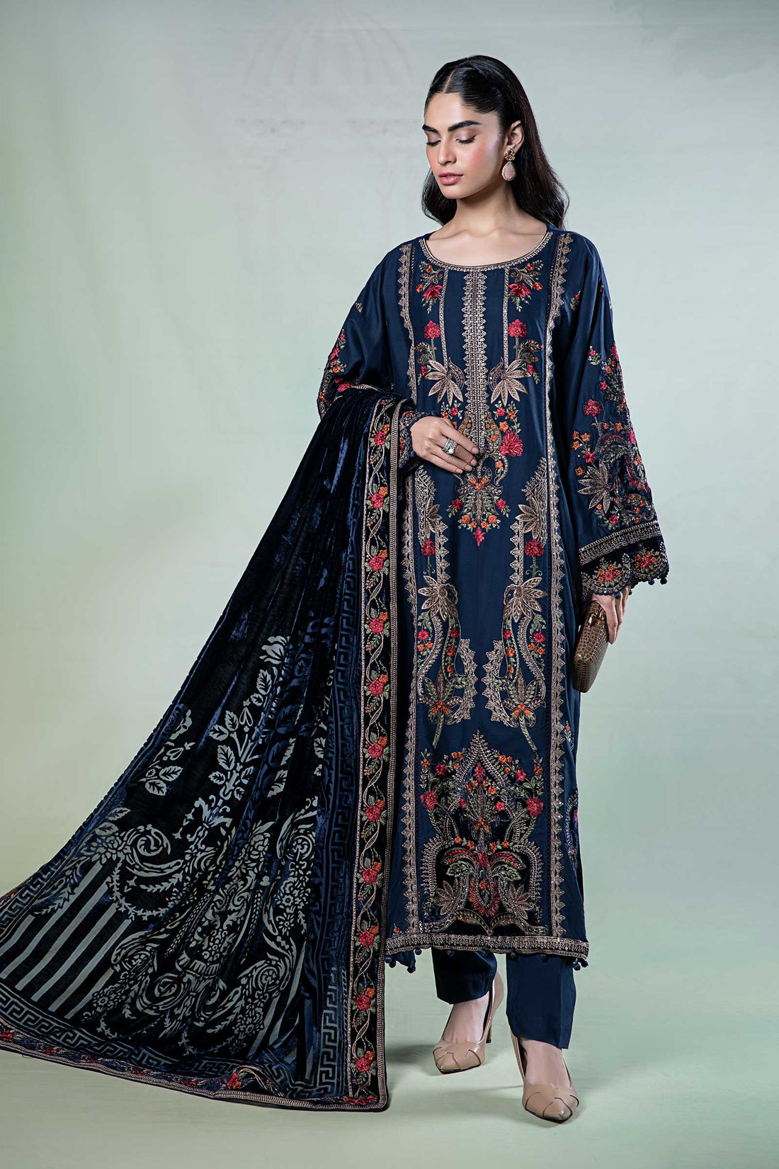Maira B | Ready to Wear | DW-W24-16 -  Maria B Luxury Pret -  House of Maryam
