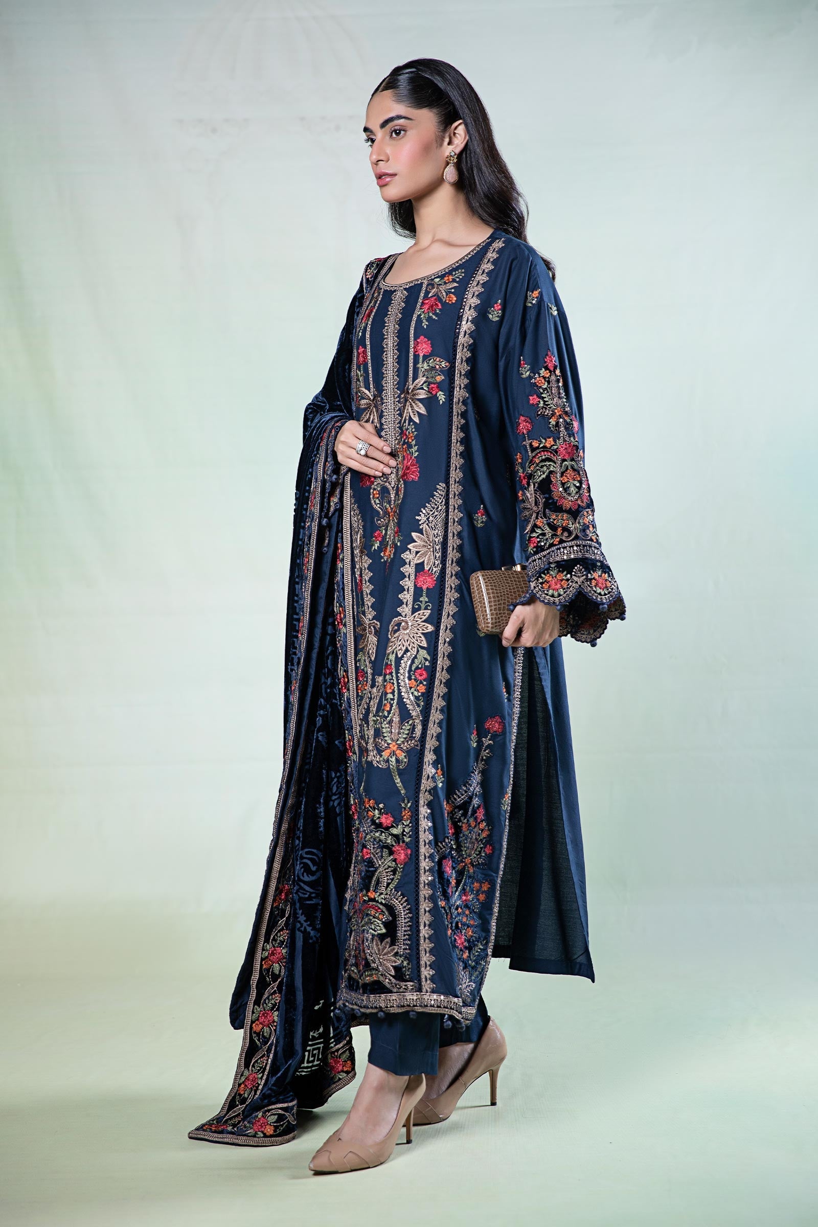 Maira B | Ready to Wear | DW-W24-16 -  Maria B Luxury Pret -  House of Maryam
