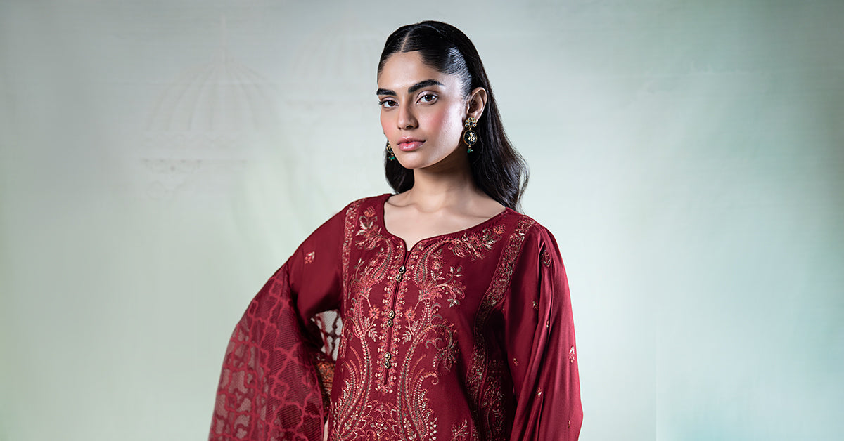 Maira B | Ready to Wear | DW-W24-22 -  Maria B Luxury Pret -  House of Maryam