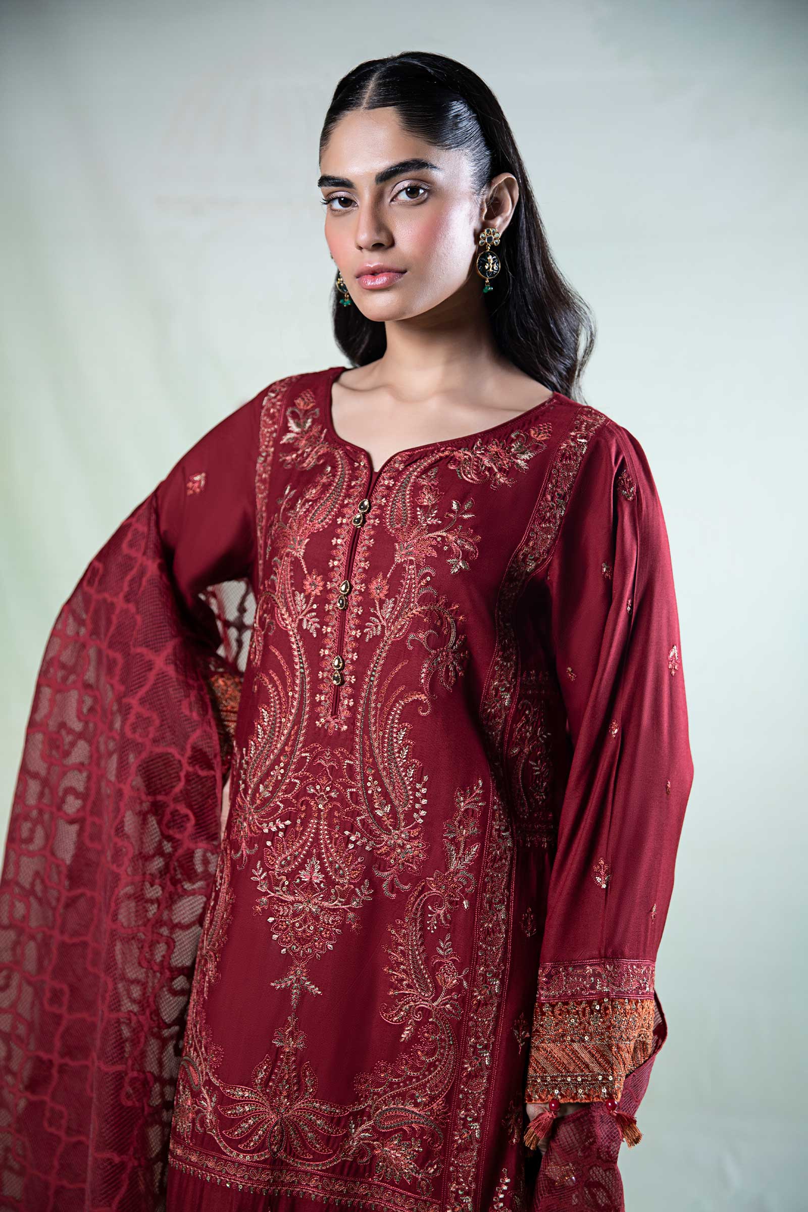 Maira B | Ready to Wear | DW-W24-22 -  Maria B Luxury Pret -  House of Maryam