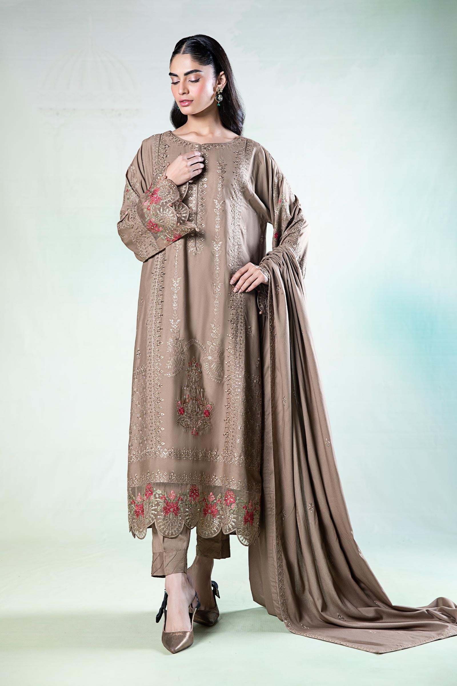 Maira B | Ready to Wear | DW-W24-65 -  Maria B Luxury Pret -  House of Maryam