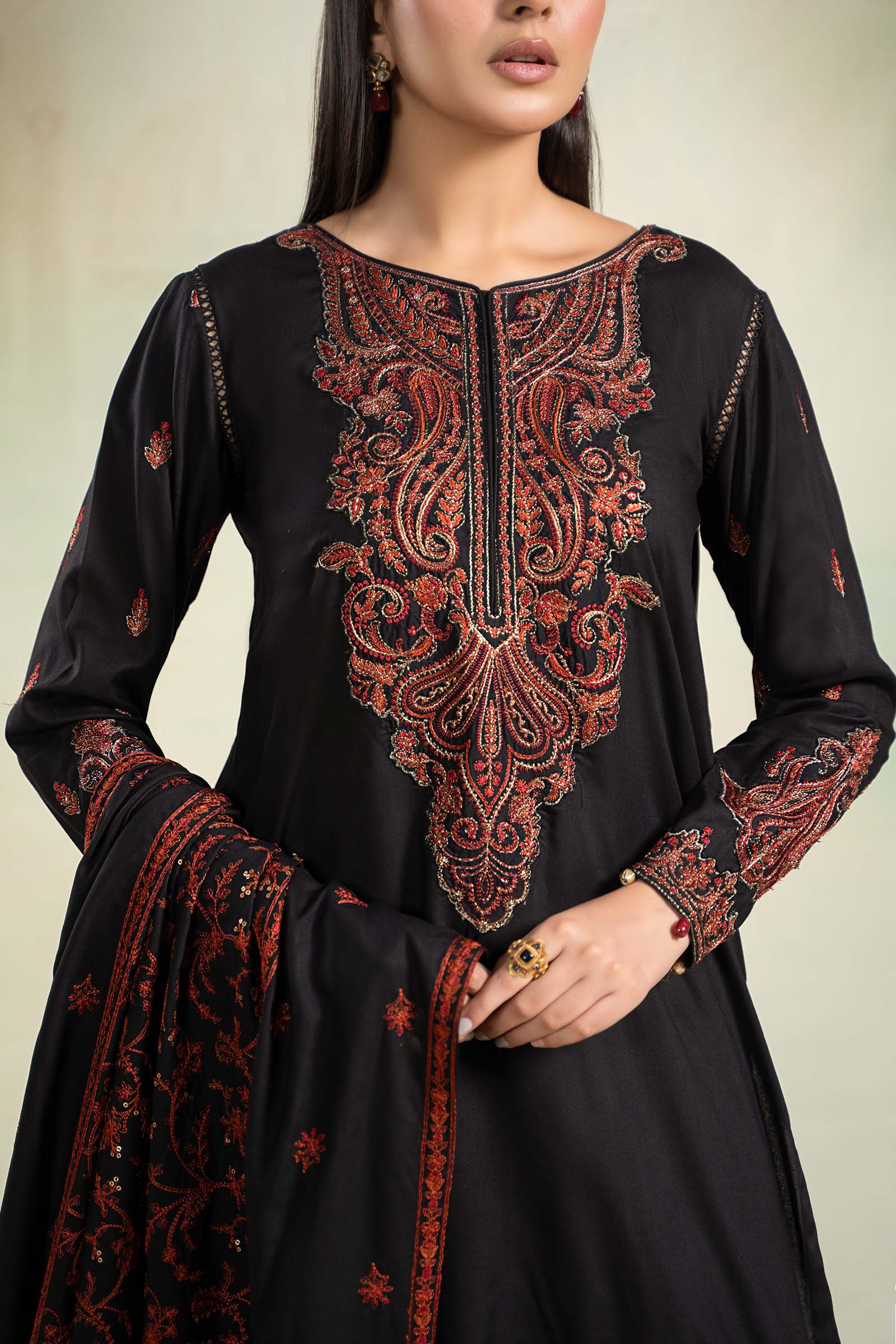 Maira B | Ready to Wear | DW-W24-80 -  Maria B Luxury Pret -  House of Maryam