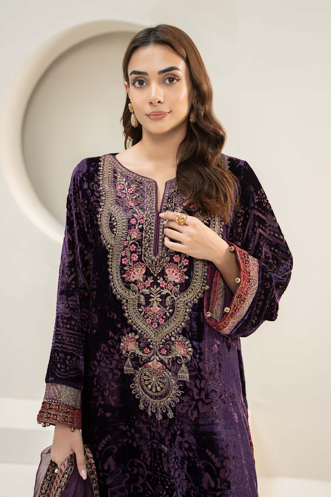 Maira B | Ready to Wear | DW-W24-174 -  Maria B Luxury Pret -  House of Maryam