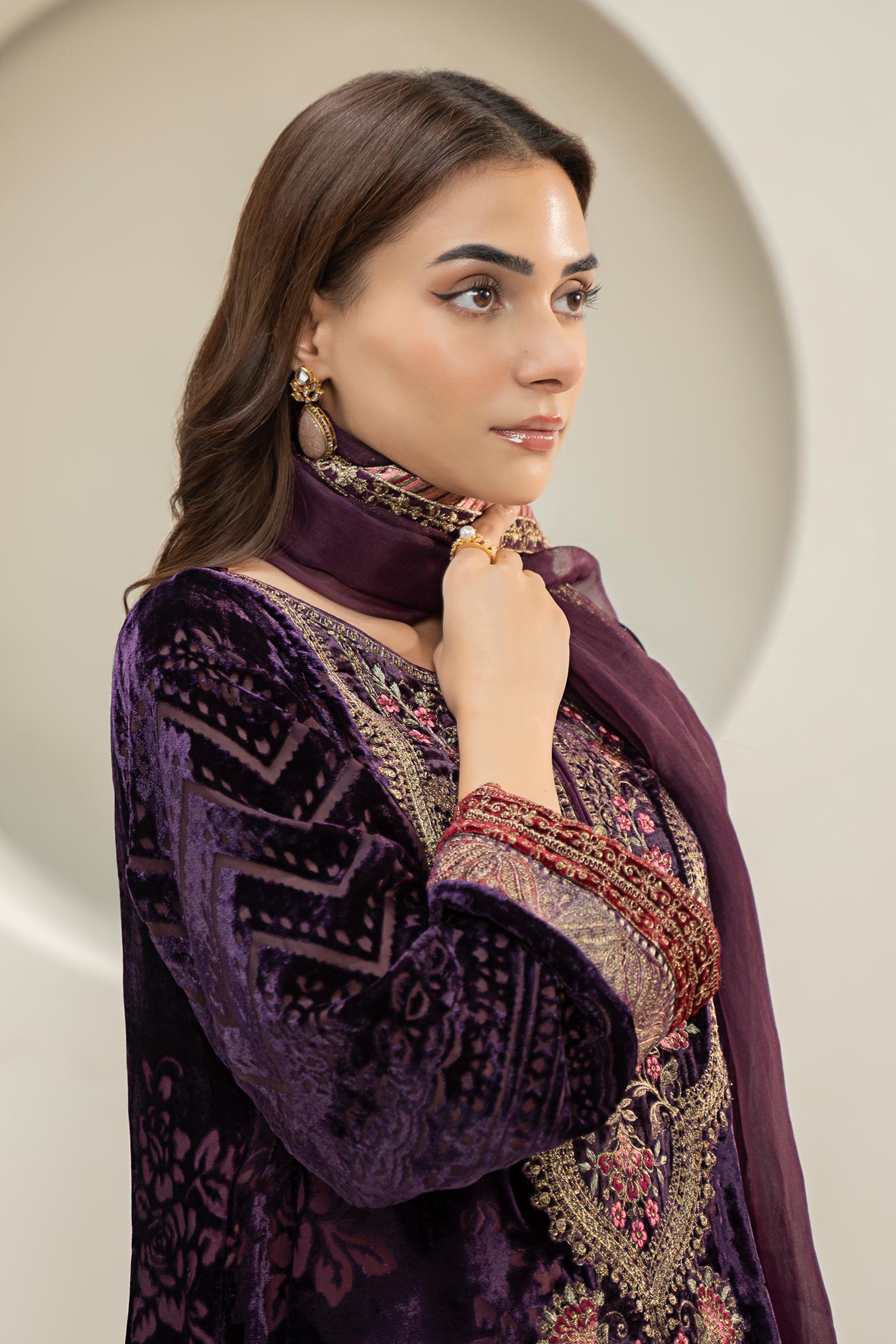 Maira B | Ready to Wear | DW-W24-174 -  Maria B Luxury Pret -  House of Maryam