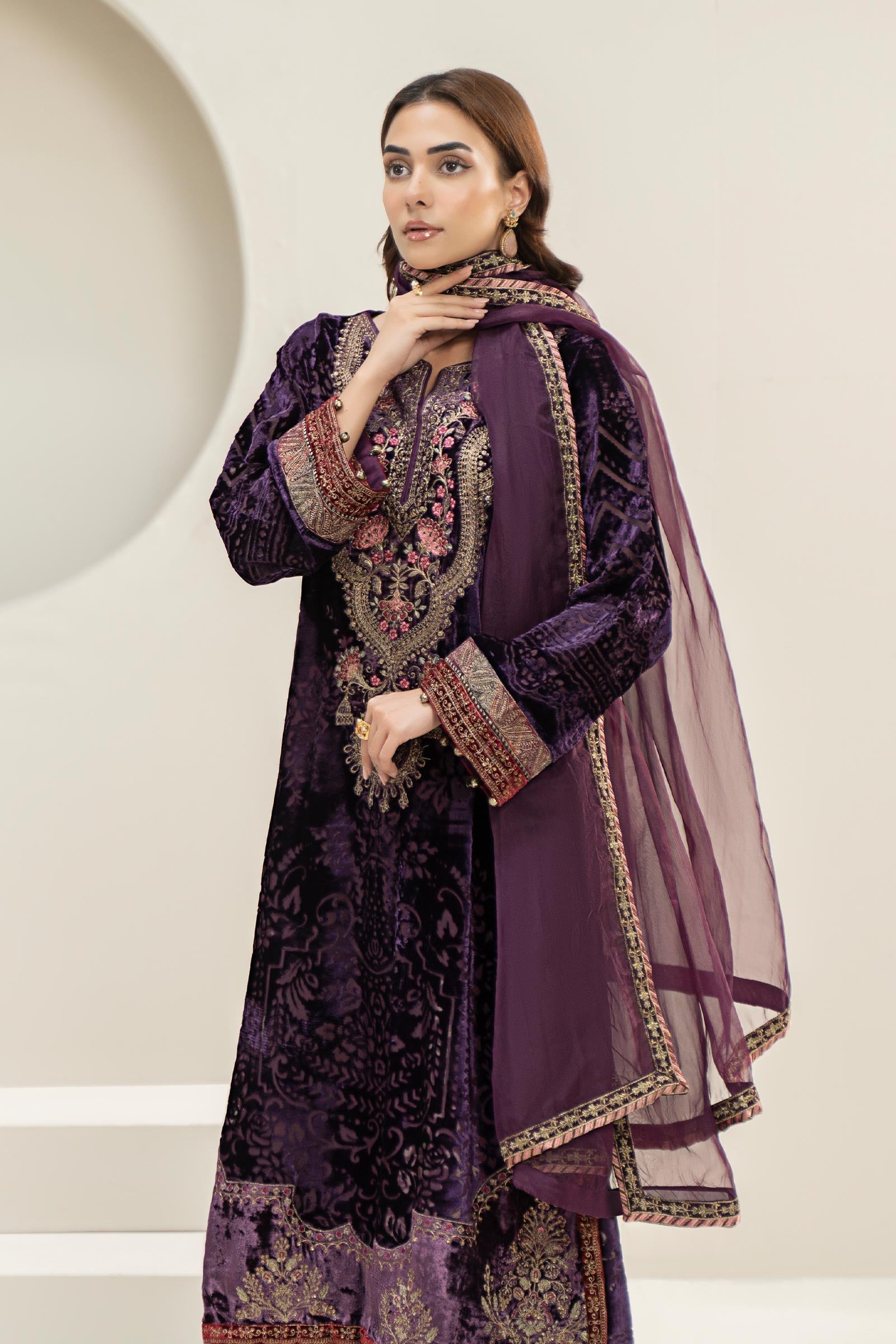 Maira B | Ready to Wear | DW-W24-174 -  Maria B Luxury Pret -  House of Maryam