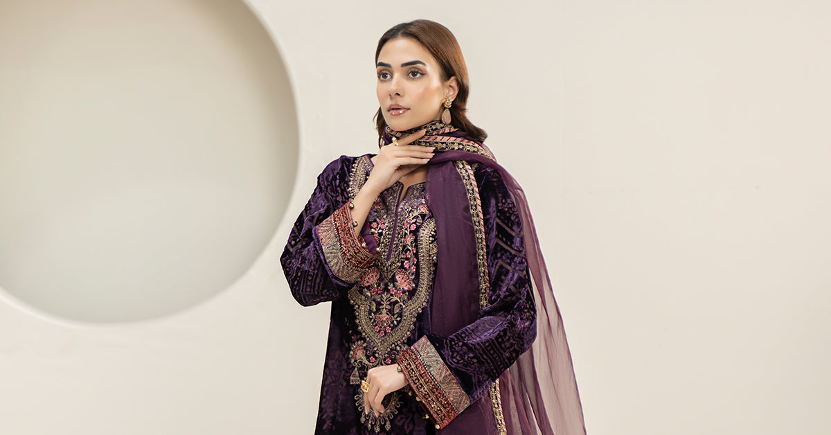 Maira B | Ready to Wear | DW-W24-174 -  Maria B Luxury Pret -  House of Maryam