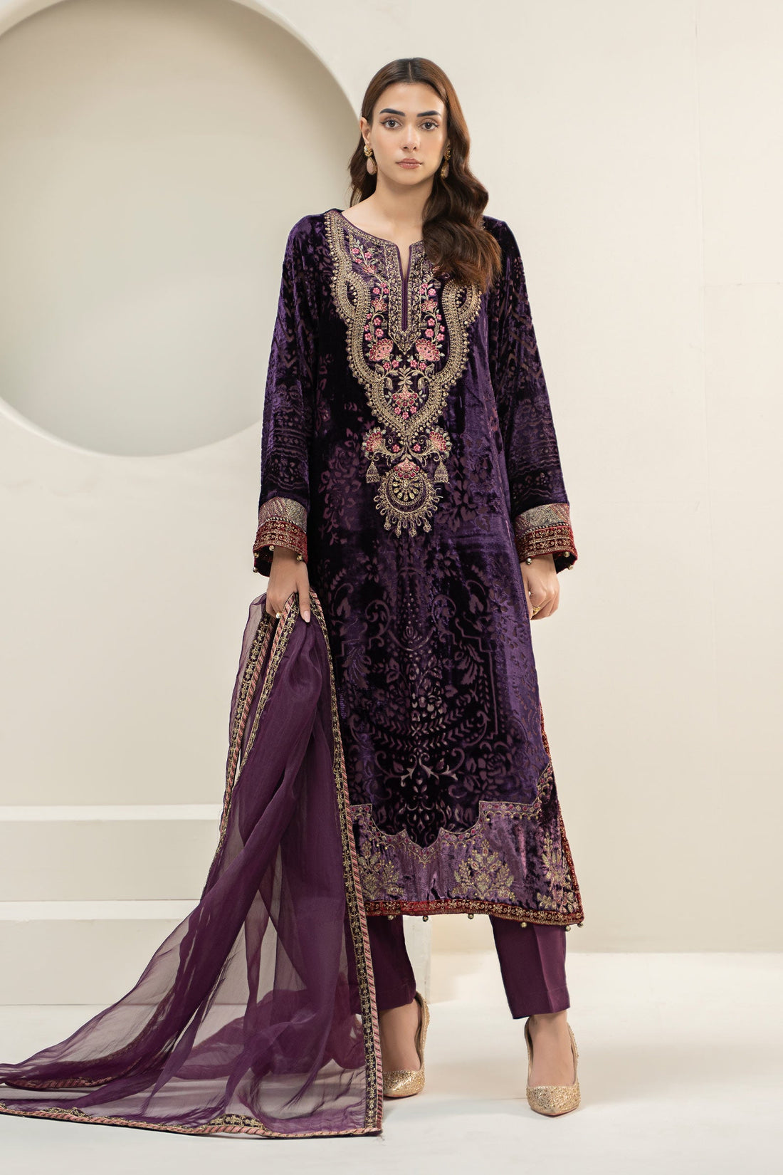 Maira B | Ready to Wear | DW-W24-174 -  Maria B Luxury Pret -  House of Maryam