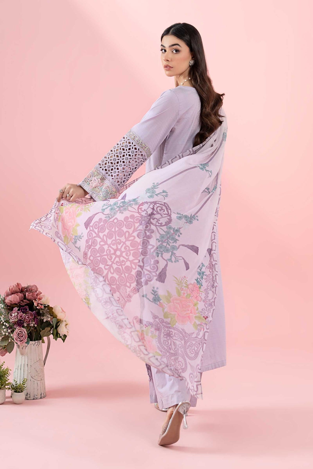 Maria B | Luxury Pret 25 | DW-EA25-05 -  Maria B Ladies Clothes - Original Designer Dress - House of Maryam