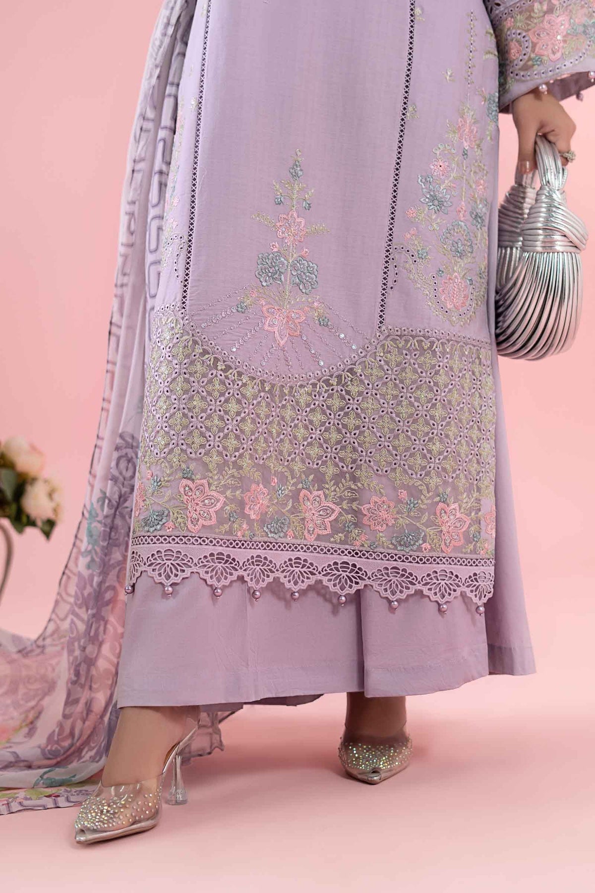 Maria B | Luxury Pret 25 | DW-EA25-05 -  Maria B Ladies Clothes - Original Designer Dress - House of Maryam