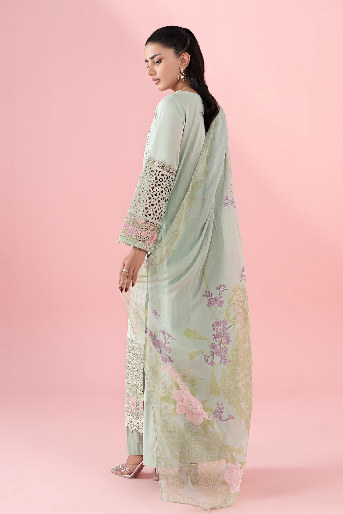 Maria B | Luxury Pret 25 | DW-EA25-05 -  Maria B Ladies Clothes - Original Designer Dress - House of Maryam