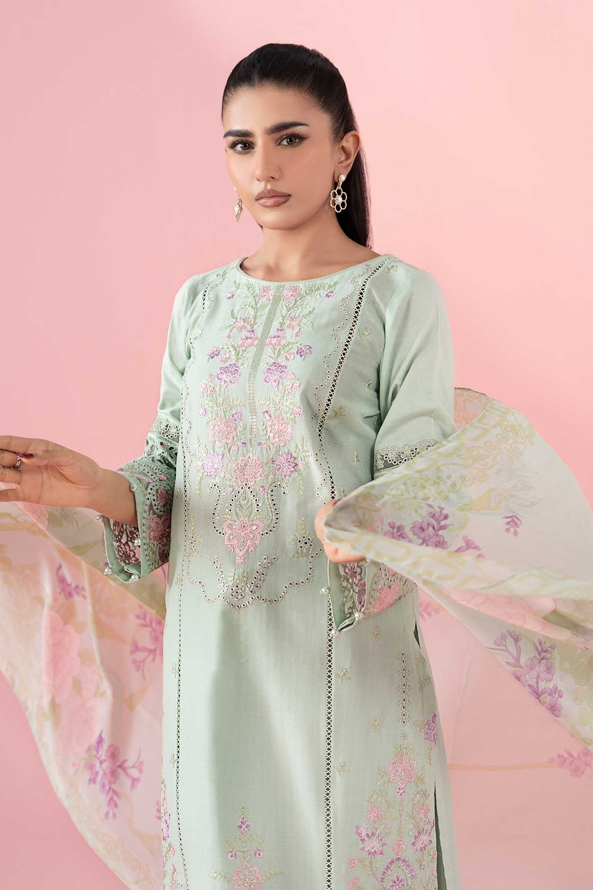 Maria B | Luxury Pret 25 | DW-EA25-05 -  Maria B Ladies Clothes - Original Designer Dress - House of Maryam