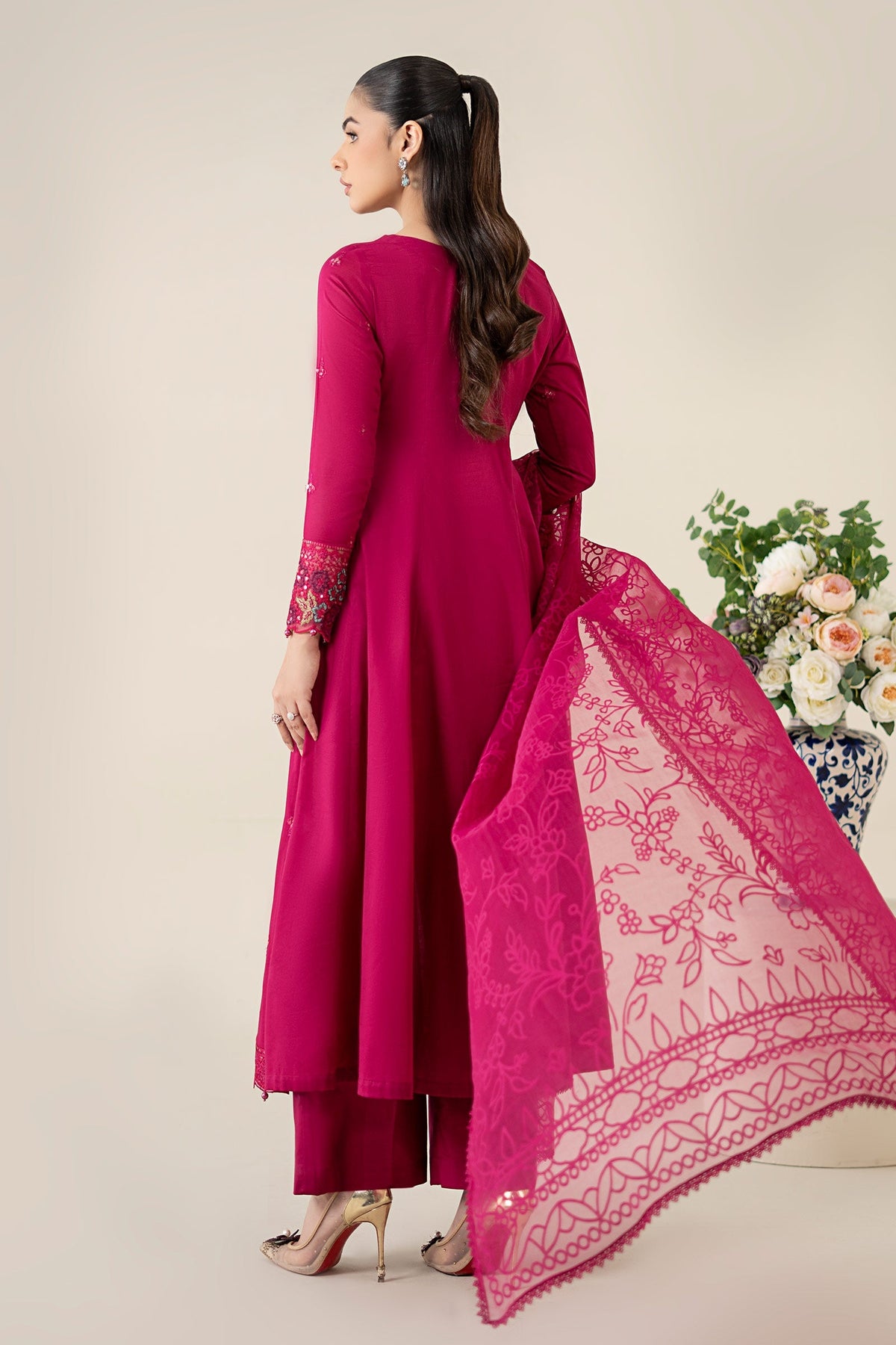 Maria B | Luxury Pret 25 | DW-EA25-08 -  Maria B Ladies Clothes - Original Designer Dress - House of Maryam