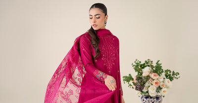 Maria B | Luxury Pret 25 | DW-EA25-08 -  Maria B Ladies Clothes - Original Designer Dress - House of Maryam
