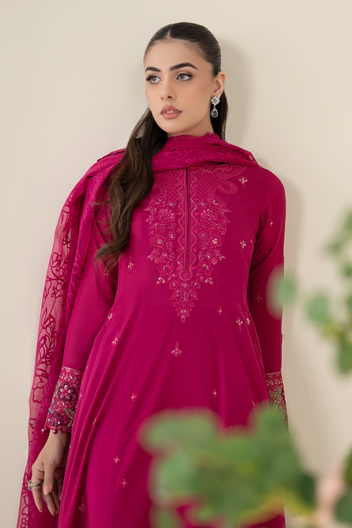 Maria B | Luxury Pret 25 | DW-EA25-08 -  Maria B Ladies Clothes - Original Designer Dress - House of Maryam