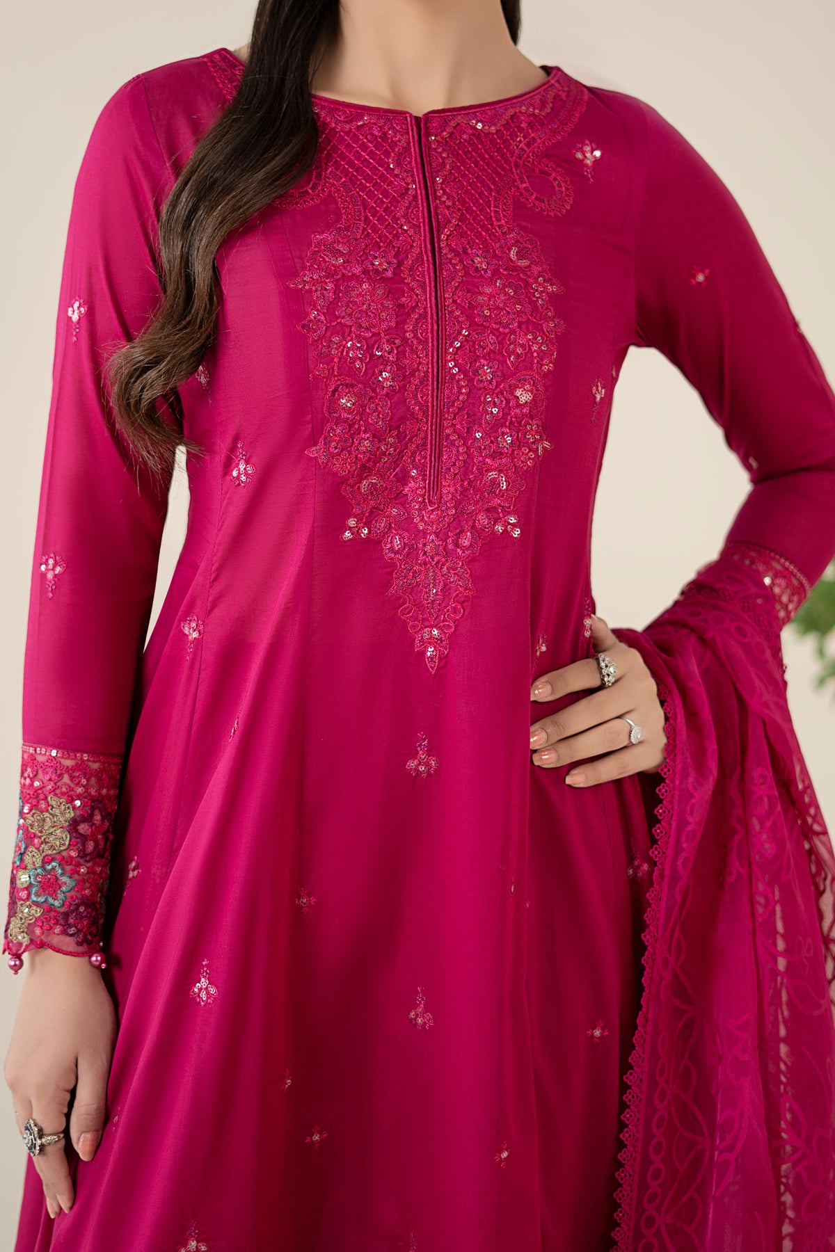 Maria B | Luxury Pret 25 | DW-EA25-08 -  Maria B Ladies Clothes - Original Designer Dress - House of Maryam