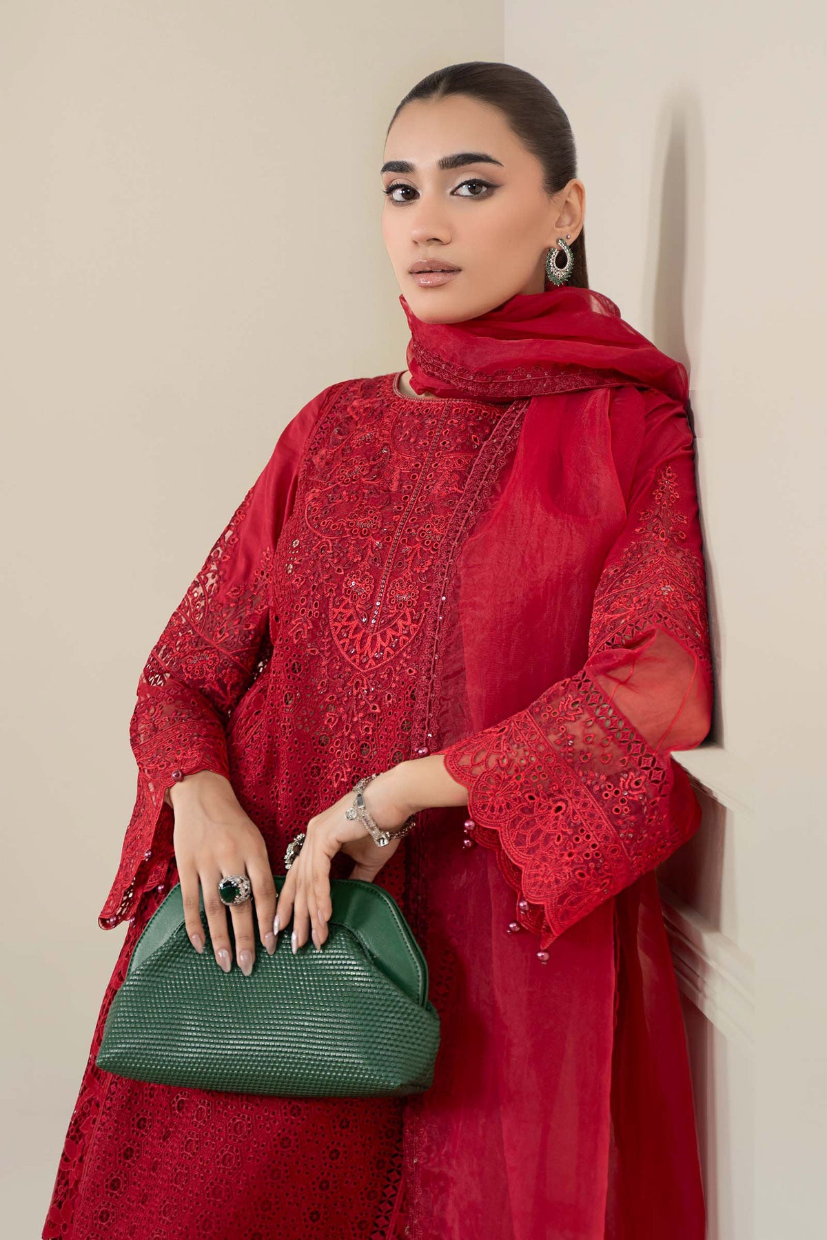 Maria B | Pre Fall 25 | Lawn Suit 16 -  Maria B Ladies Clothes - Original Designer Dress - House of Maryam