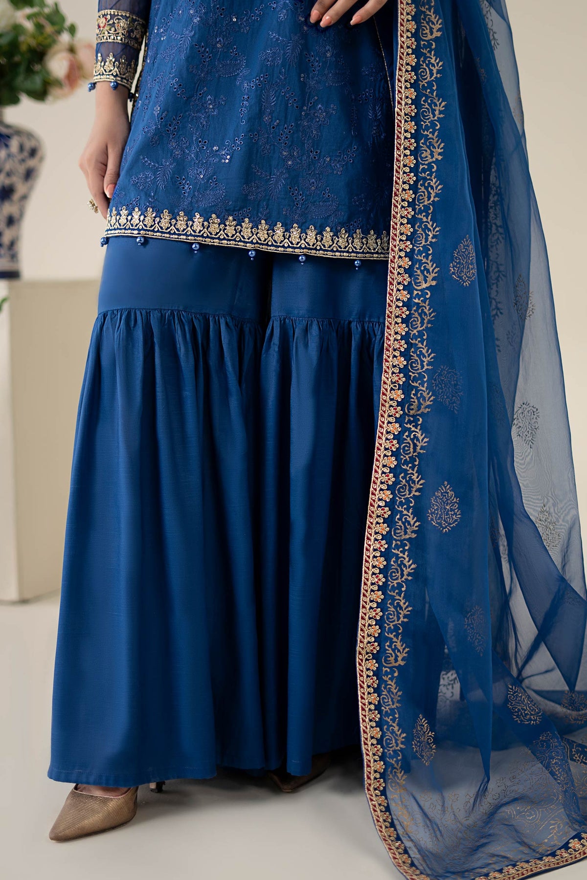 Maria B | Luxury Pret 25 | DW-EA25-11 -  Maria B Ladies Clothes - Original Designer Dress - House of Maryam