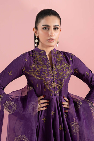 Maria B | Luxury Pret 25 |  DW-EA25-12 -  Maria B Ladies Clothes - Original Designer Dress - House of Maryam