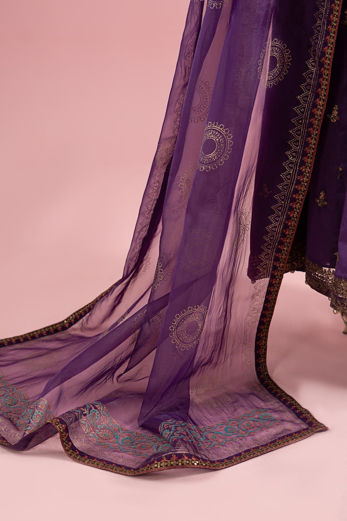 Maria B | Luxury Pret 25 |  DW-EA25-12 -  Maria B Ladies Clothes - Original Designer Dress - House of Maryam
