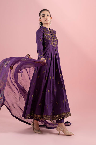 Maria B | Luxury Pret 25 |  DW-EA25-12 -  Maria B Ladies Clothes - Original Designer Dress - House of Maryam