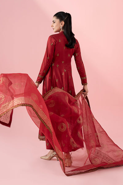 Maria B | Luxury Pret 25 | DW-EA25-12 -  Maria B Ladies Clothes - Original Designer Dress - House of Maryam