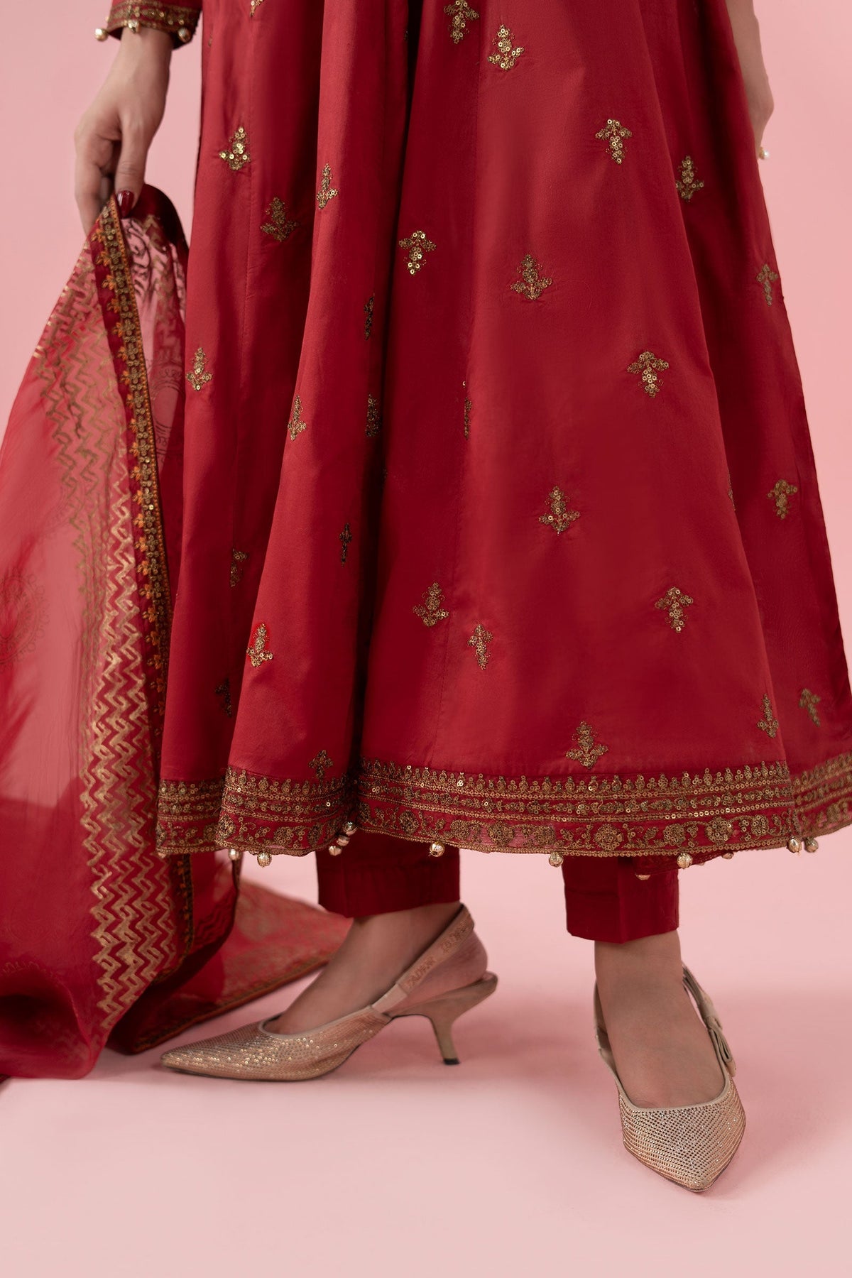 Maria B | Luxury Pret 25 | DW-EA25-12 -  Maria B Ladies Clothes - Original Designer Dress - House of Maryam