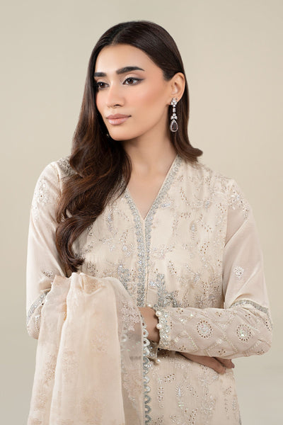 Maria B | Pre Fall 25 | Paper Cotton Suit 17 -  Maria B Ladies Clothes - Original Designer Dress - House of Maryam