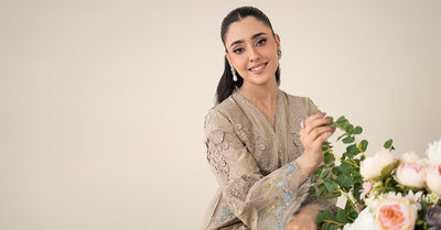 Maria B | Luxury Pret 25 | DW-EA25-16 -  Maria B Ladies Clothes - Original Designer Dress - House of Maryam