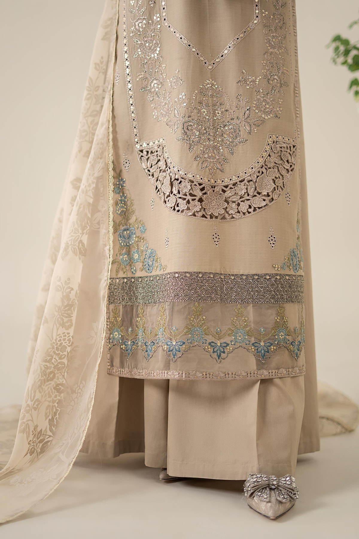 Maria B | Luxury Pret 25 | DW-EA25-16 -  Maria B Ladies Clothes - Original Designer Dress - House of Maryam