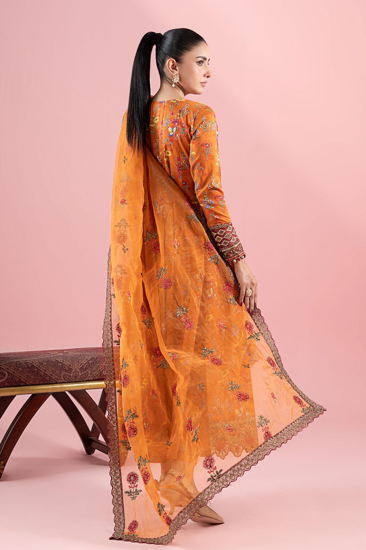 Maria B | Luxury Pret 25 | DW-EA25-17 -  Maria B Ladies Clothes - Original Designer Dress - House of Maryam