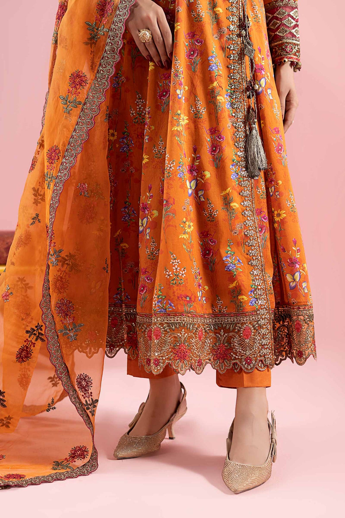 Maria B | Luxury Pret 25 | DW-EA25-17 -  Maria B Ladies Clothes - Original Designer Dress - House of Maryam