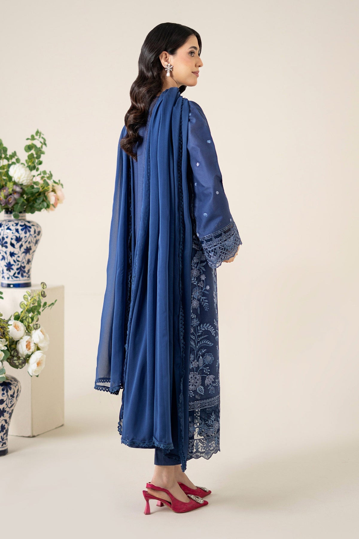 Maria B | Luxury Pret 25 | DW-EA25-21 -  Maria B Ladies Clothes - Original Designer Dress - House of Maryam