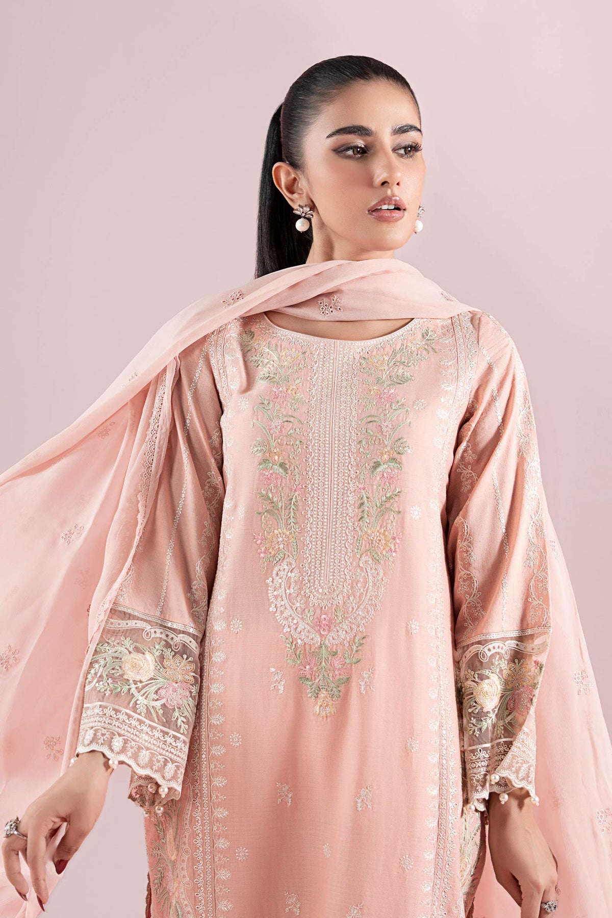Maria B | Luxury Pret 25 | DW-EA25-25 -  Maria B Ladies Clothes - Original Designer Dress - House of Maryam