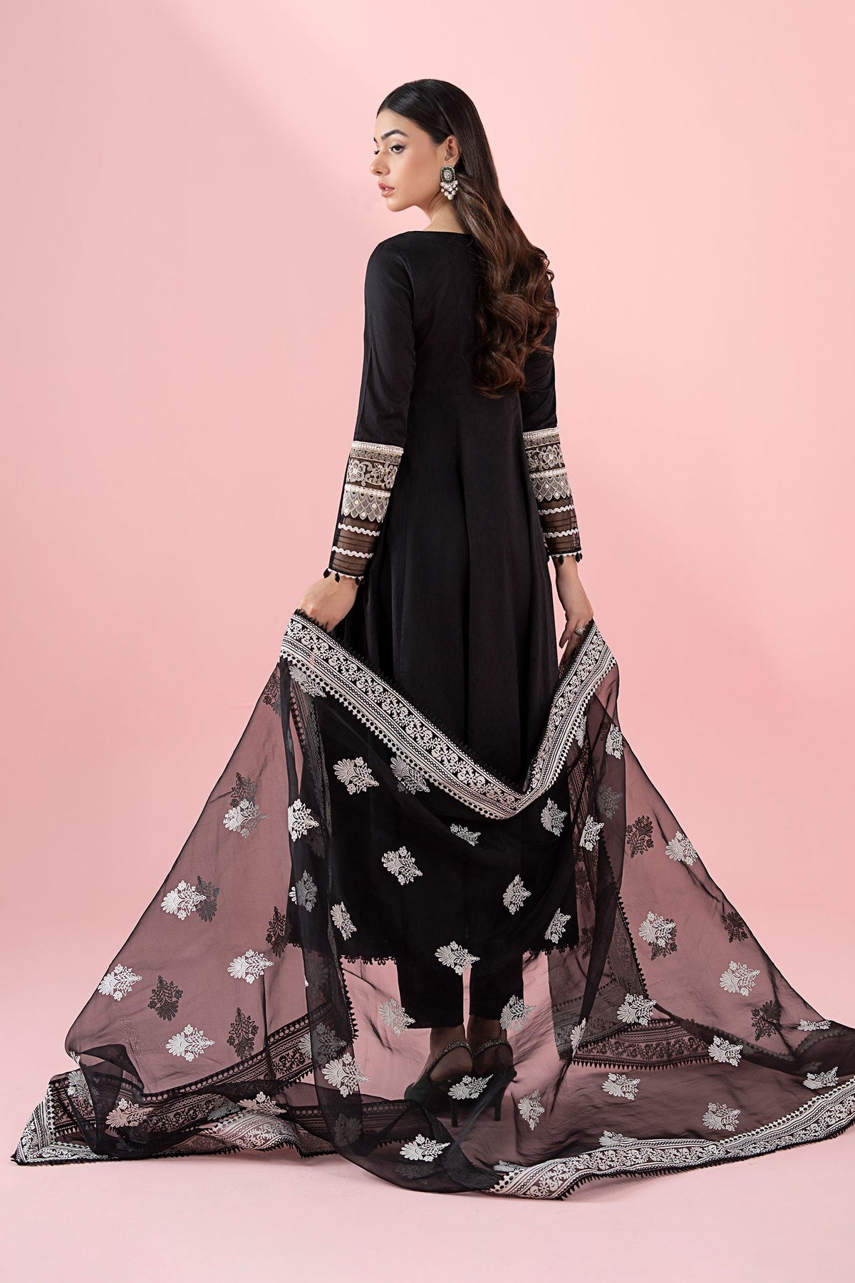 Maria B | Luxury Pret 25 | DW-EA25-37 -  Maria B Ladies Clothes - Original Designer Dress - House of Maryam