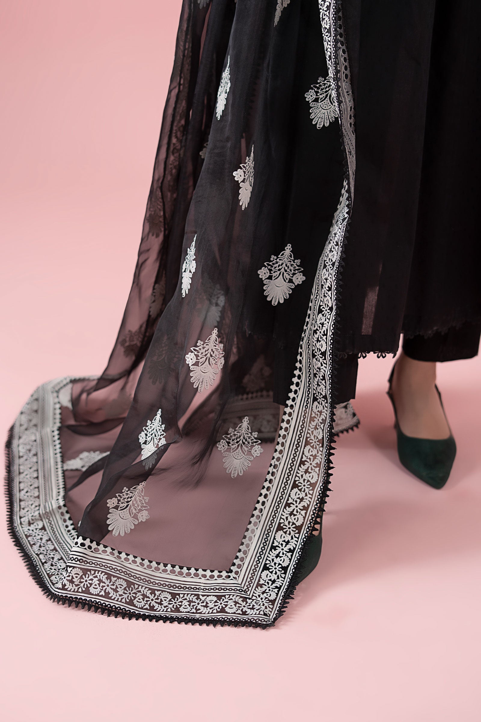 Maria B | Luxury Pret 25 | DW-EA25-37 -  Maria B Ladies Clothes - Original Designer Dress - House of Maryam