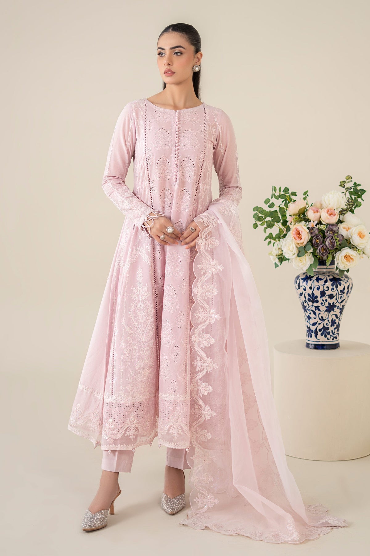 Maria B | Luxury Pret 25 | DW-EA25-39 -  Maria B Ladies Clothes - Original Designer Dress - House of Maryam