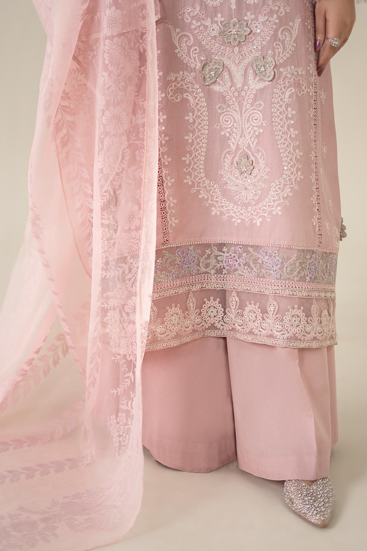 Maria B | Luxury Pret 25 | DW-EA25-57 -  Maria B Ladies Clothes - Original Designer Dress - House of Maryam