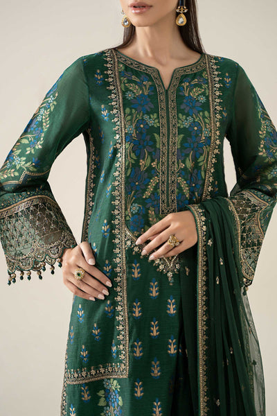 Maria B | Pre Fall 25 | Jacquard Suit 21 -  Maria B Ladies Clothes - Original Designer Dress - House of Maryam